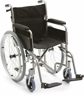 Lightweight aluminium wheelchair